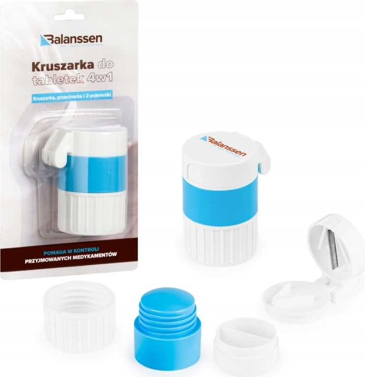 BIFARM Balanssen 4-in-1 Tablettenzerkleinerer, 1 Stück