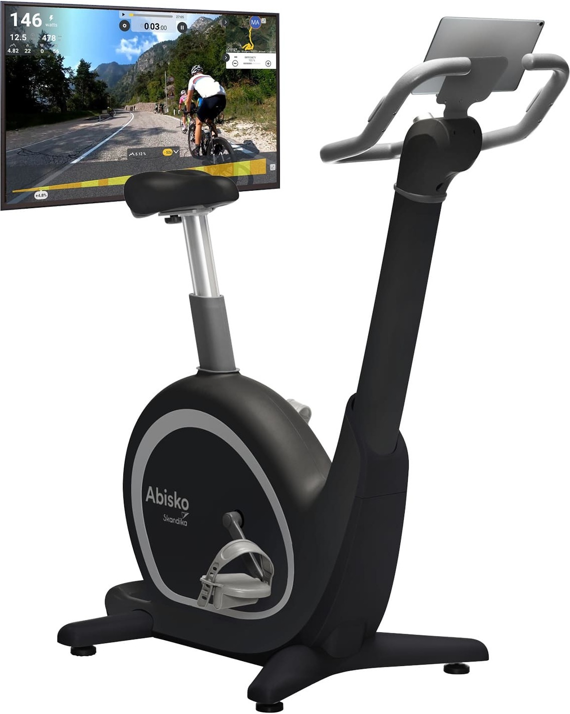 Ergometer Abisko - Automatische Anpassung an die Körpergröße