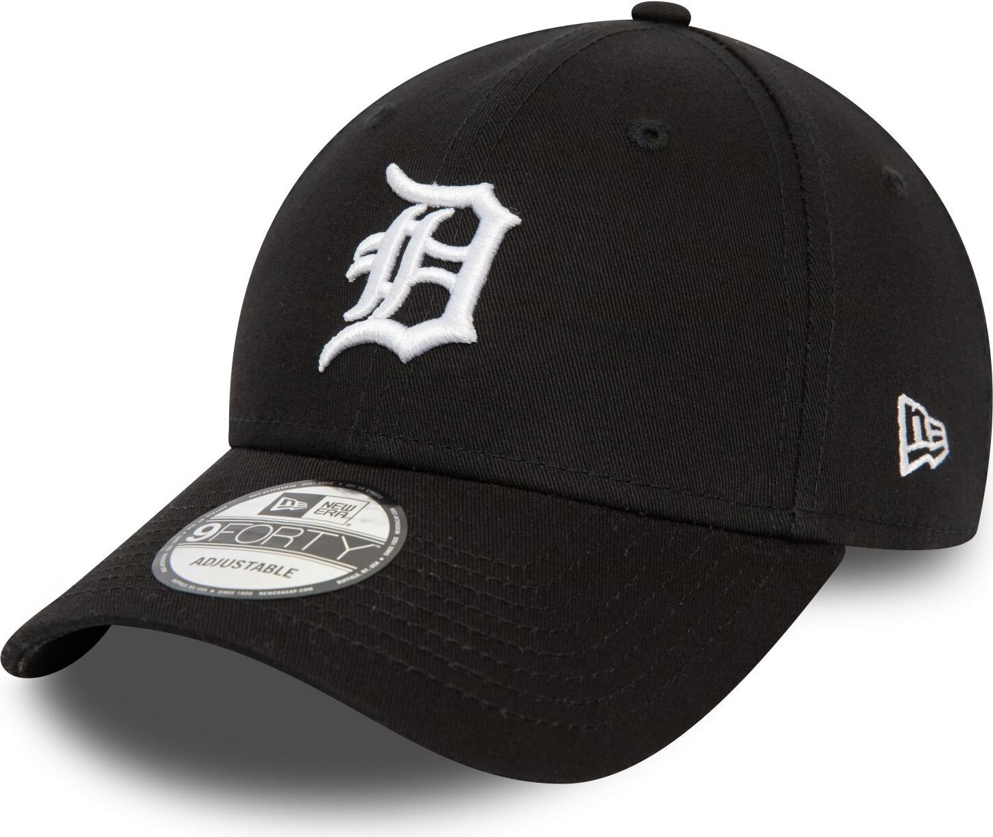 Casquette New Era 9Forty Detroit Tigers - Taille Unique Réglable - 100% Coton - Couronne Structurée, Visière Courbée