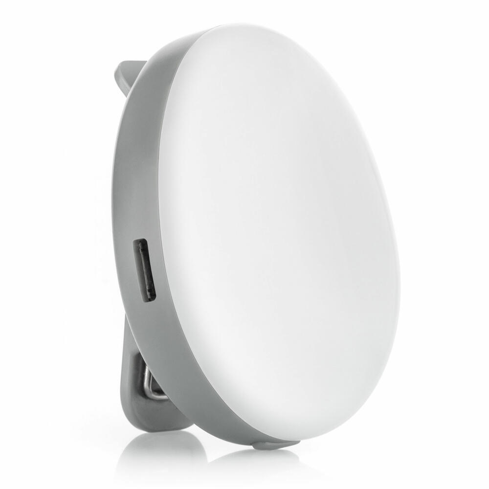 reer ClipLight Stilllicht, mit Befestigungsclip, Nachtlicht, Still Licht, LED, Timer, 52361