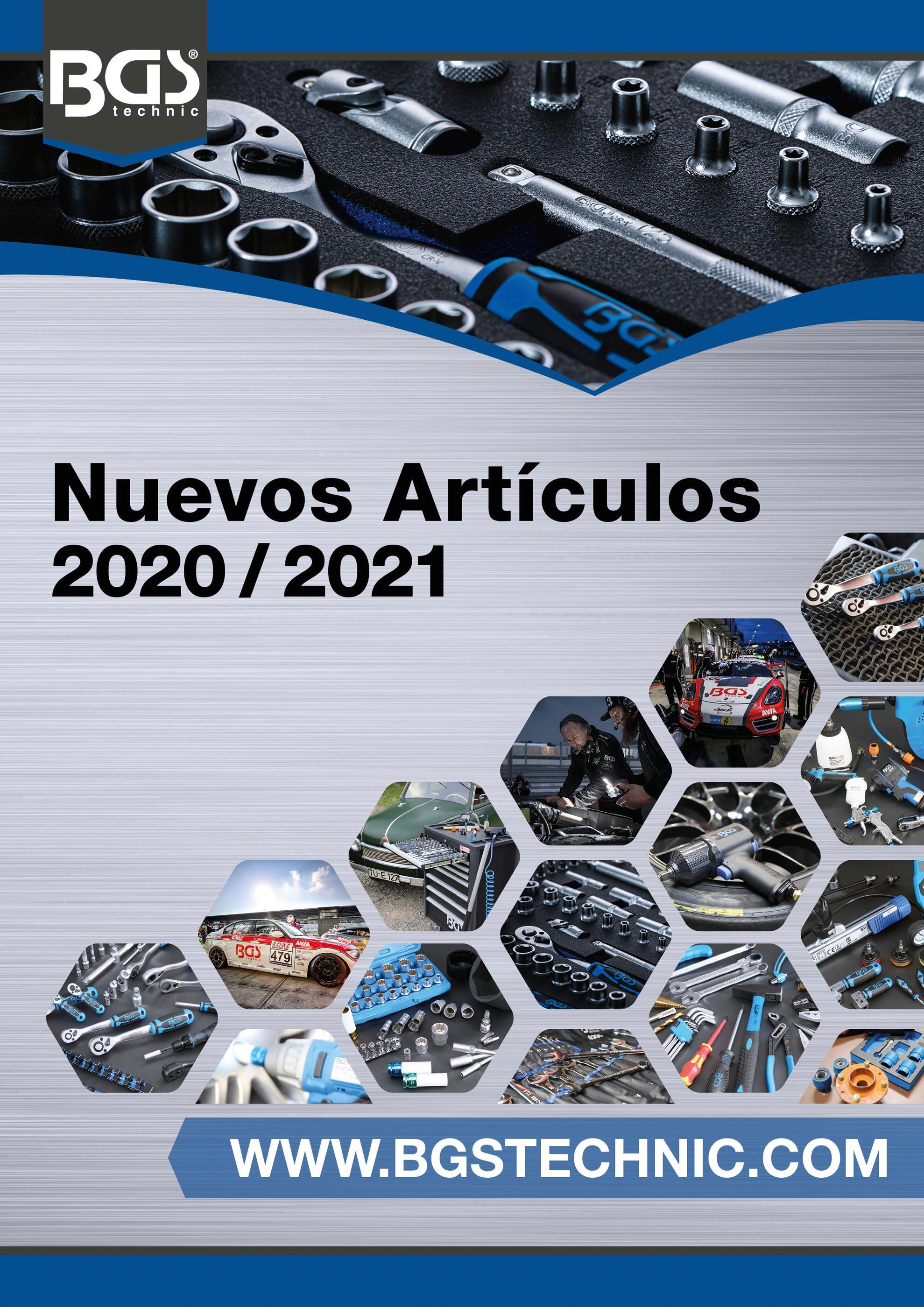 BGS technic BGS NEUKAT20-ES Neuheiten-Katalog 2020/2021 spanis ch