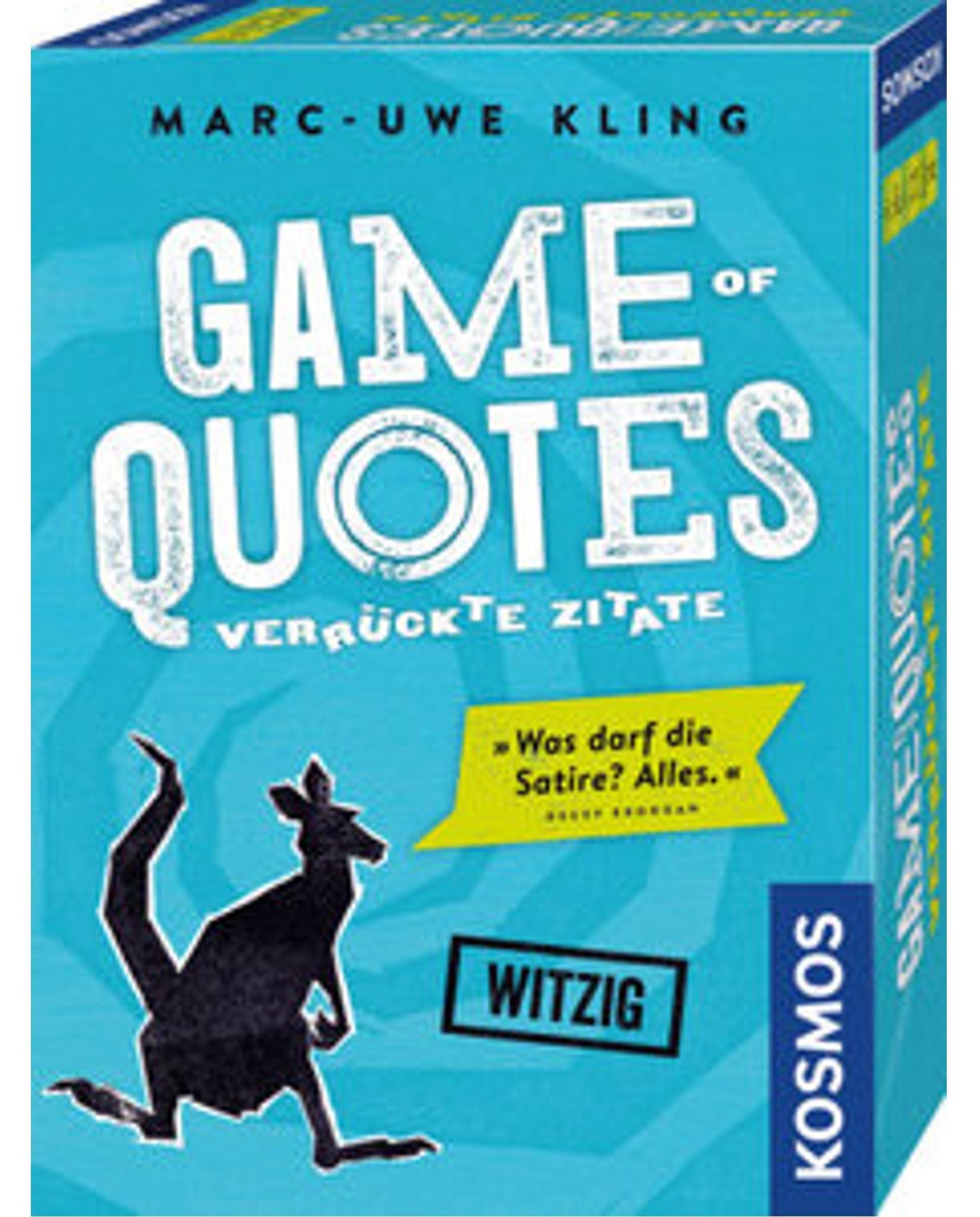 Kosmos Game of Quotes (Marc-Uwe Kling) 692926