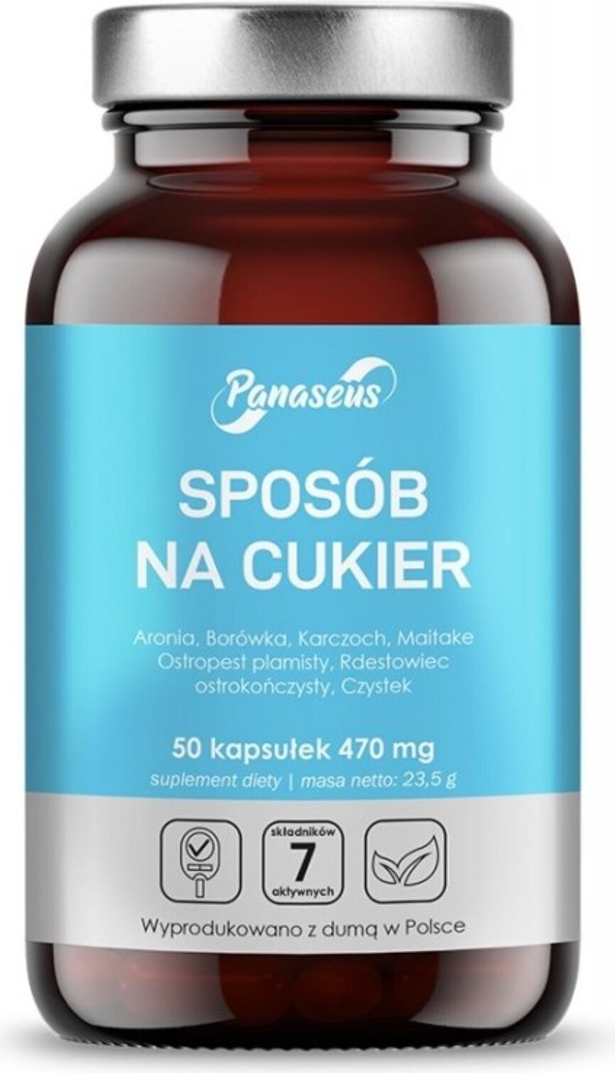 Panaseus Zuckermethode (50 Kapseln) 3930