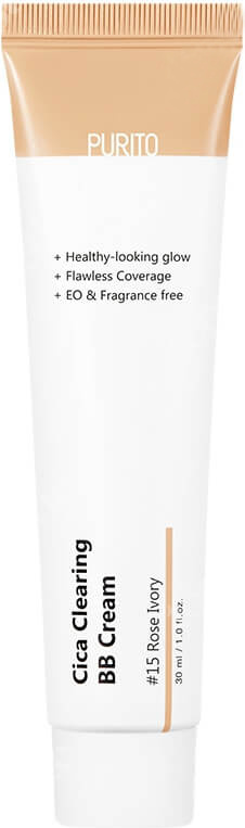Purito Cica Clearing BB Cream 15 Rose Ivory 30ml