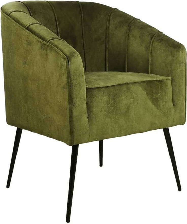 HSM Collection Esszimmerstuhl Chester Olivengrün 442887