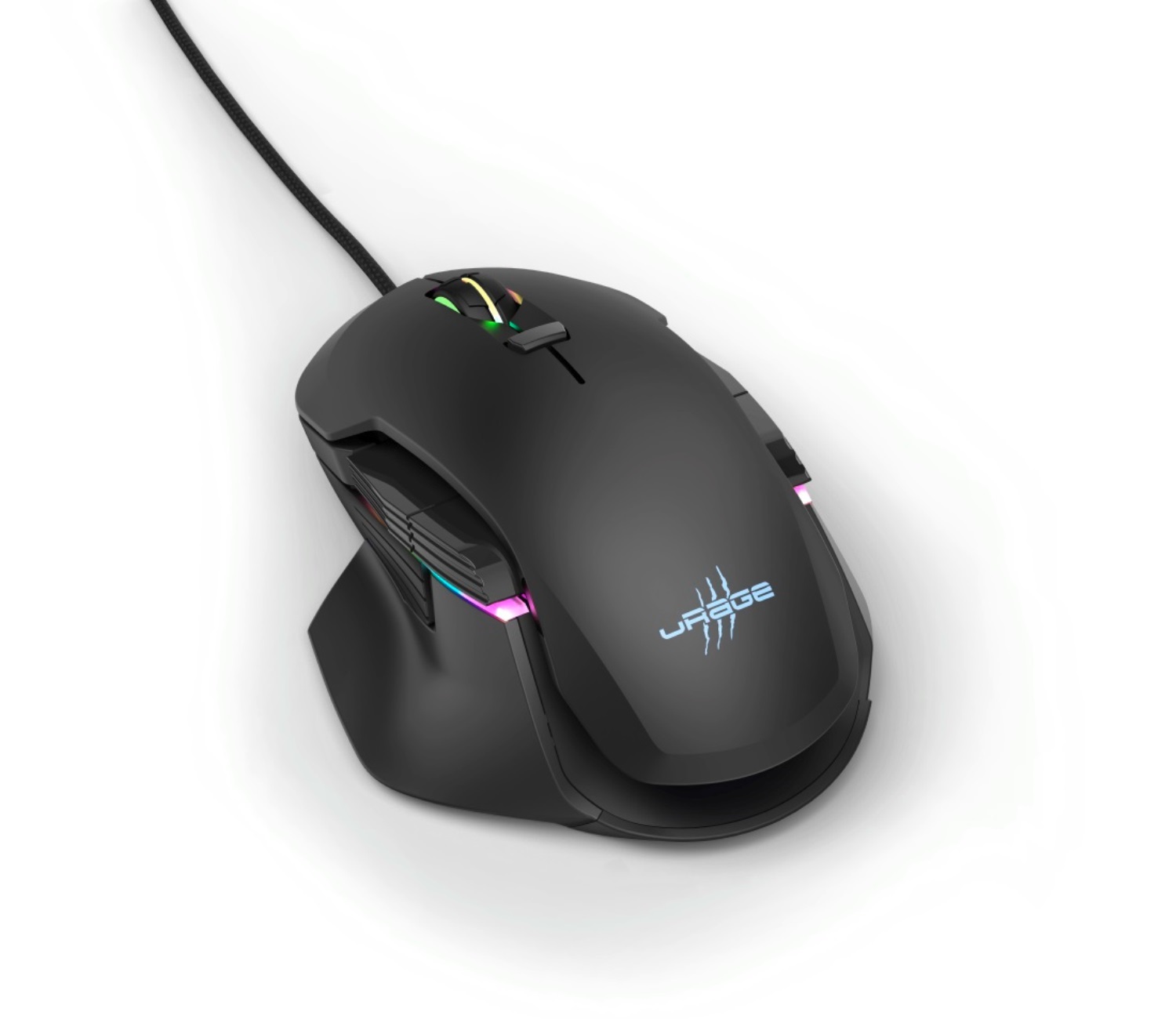 Mouse Gaming URage Reaper 400 – Sensore Avago 10.000 DPI – Switch Omron 20 Milioni Di Clic – Cavo 2m