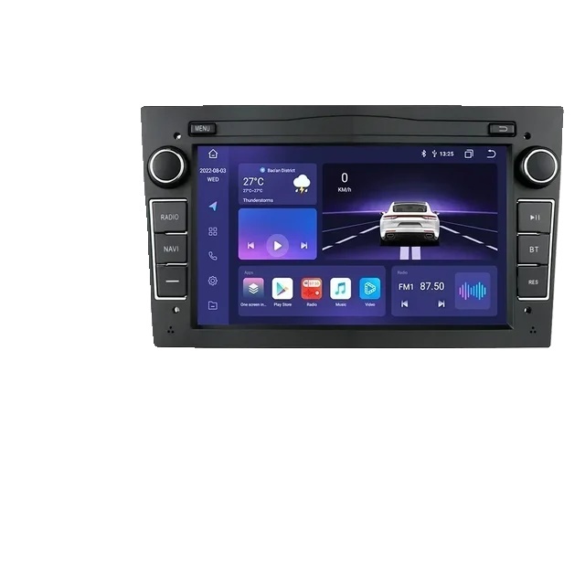 Carplay Android 12 Autorádio, GPS navigácia, Bluetooth-Verbindung, S8 Schwarz