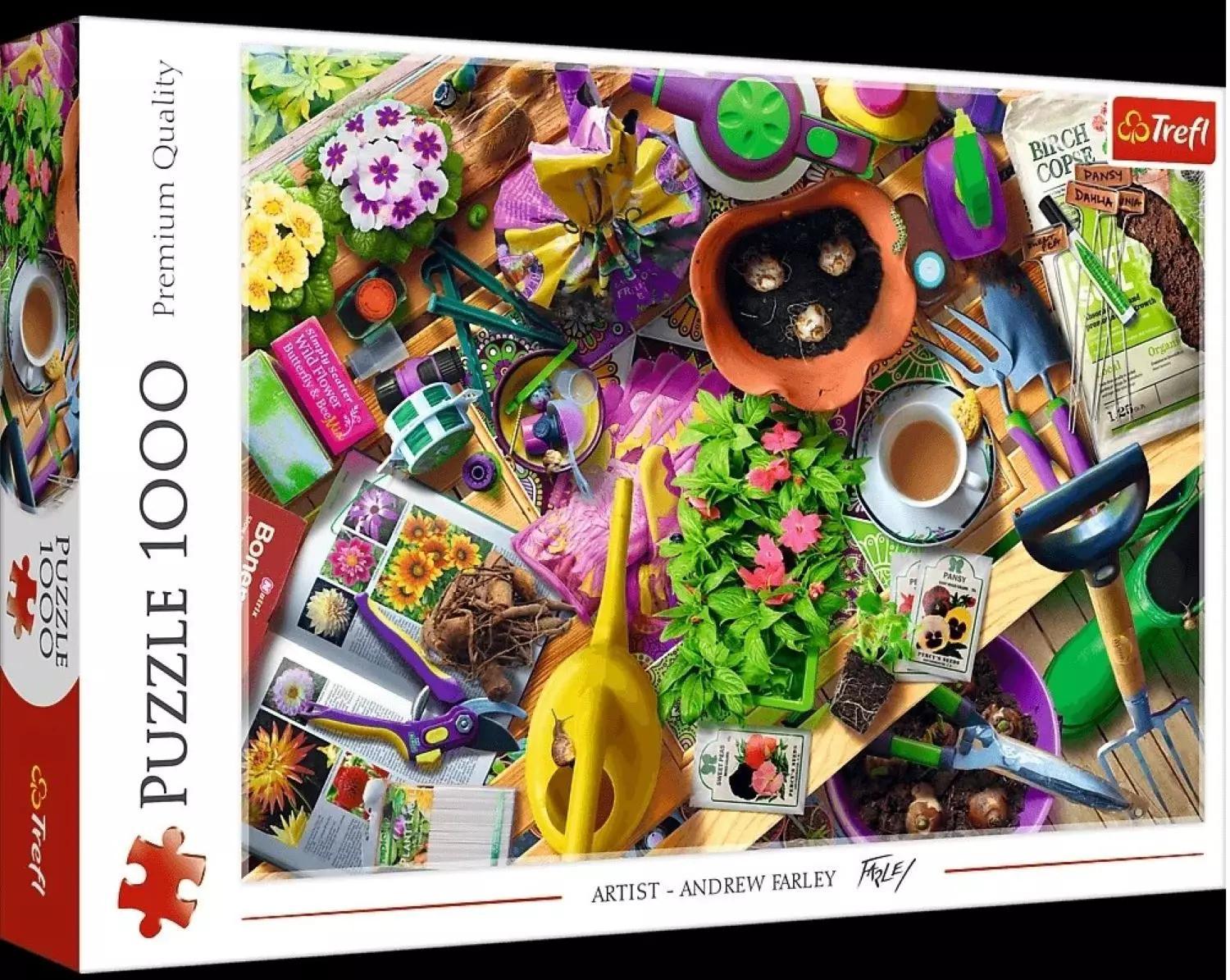 TREFL Puzzle-Bestellung mit 1000 DLCs 10927