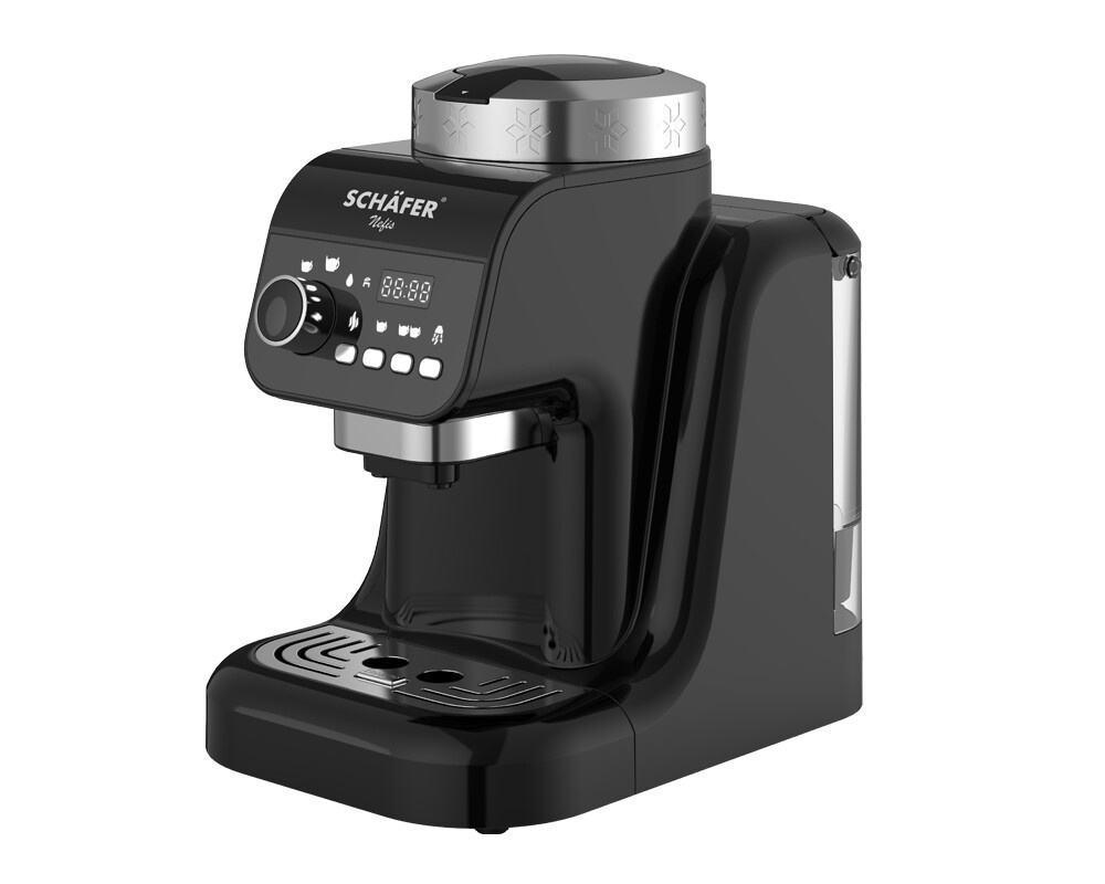 Turecký kávovar: kultúra lahodnej kávy s 1 litrovou nádržou na vodu a výkonom 700 W