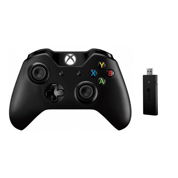 Microsoft Xbox One Wired Controller, Gamepad, PC, Xbox One, D-pad, Bezdrôtový, RF, USB