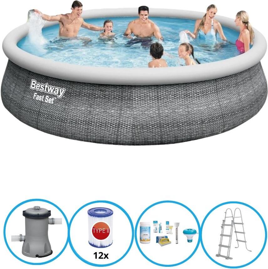 Rýchla súprava na bazén Bestway - 457x107 cm - Súprava na bazén