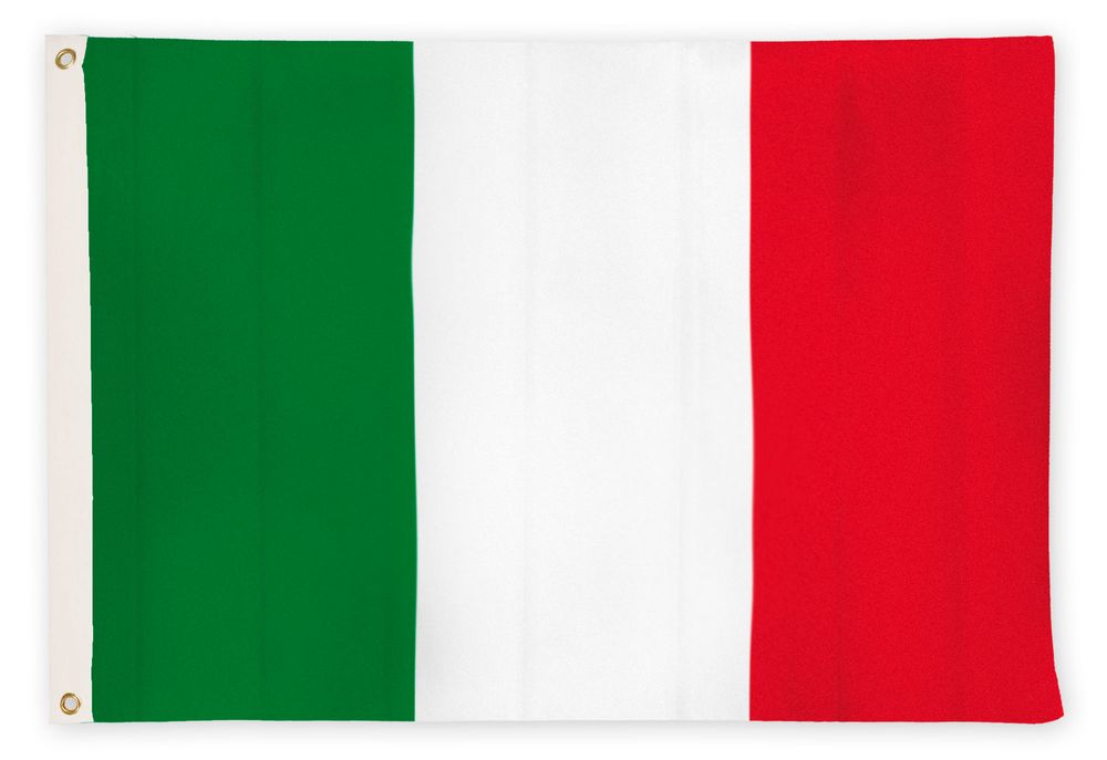 150x90cm Italien Flagge, Italienische Fahne mit 2 Metallösen für