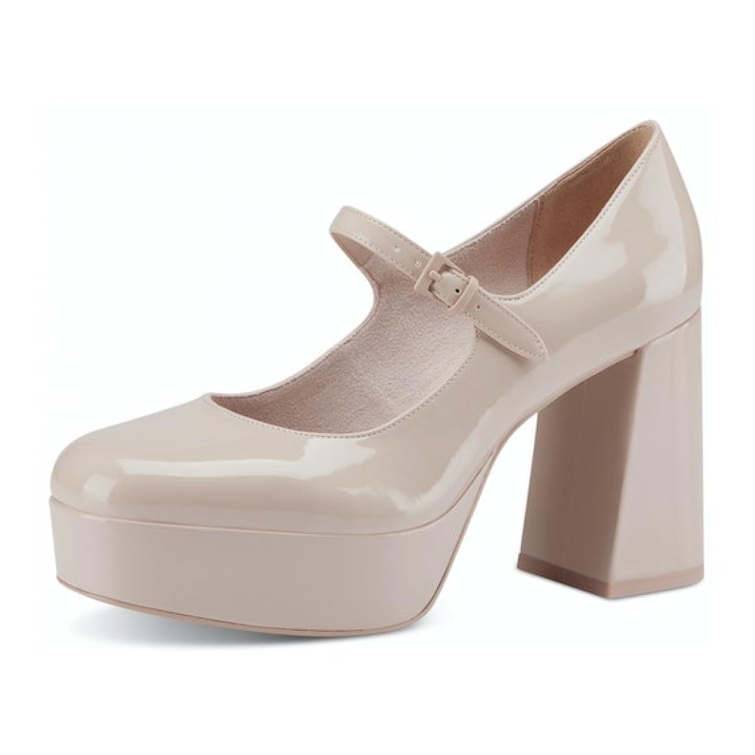 Tamaris Plateaupumps Beige in Gr. 41 24415/20-508
