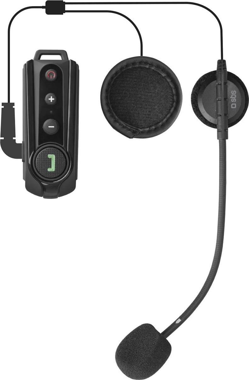 Sbs Temotointercomk Bezdrôtový interkom pre motocykle, čierny