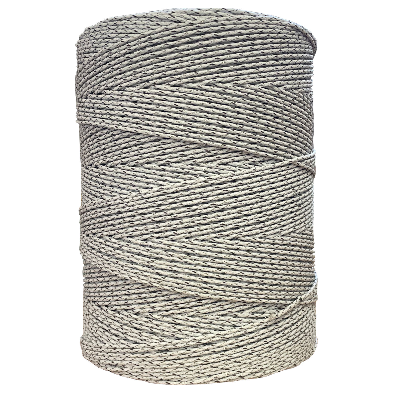 ZGM Weidezaunlitze Premium - weiß/braun - 200 m, 9 Leiter SK2107