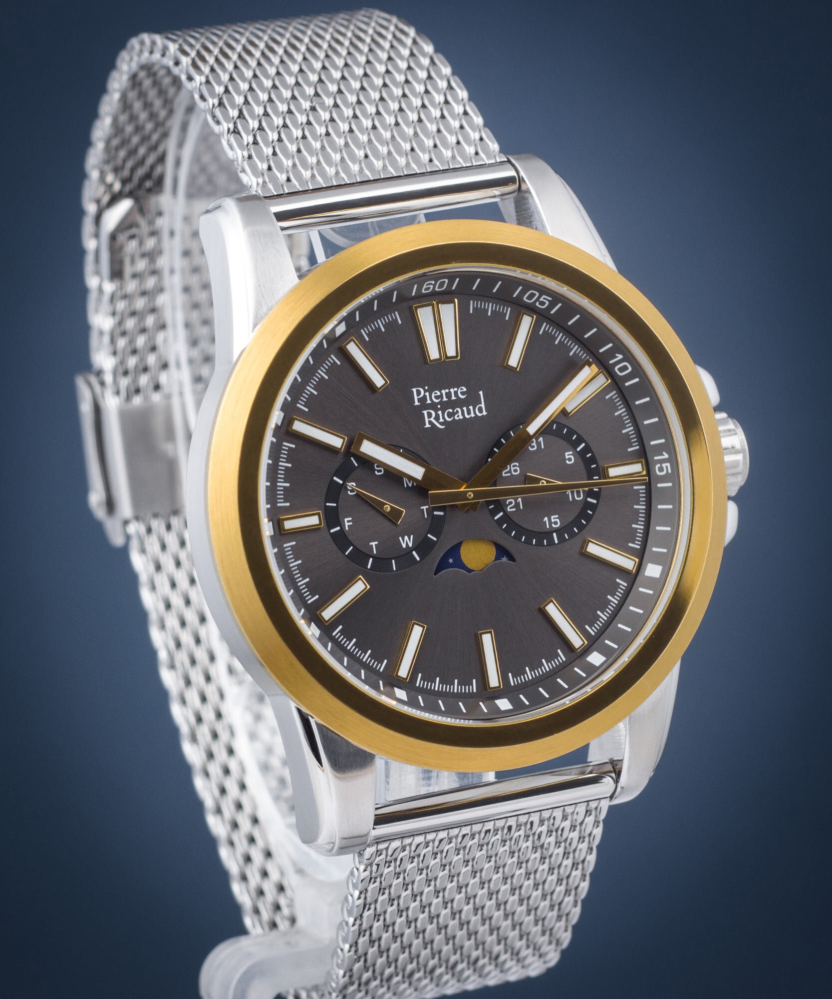 Pánske hodinky Pierre Ricaud Moon Phase