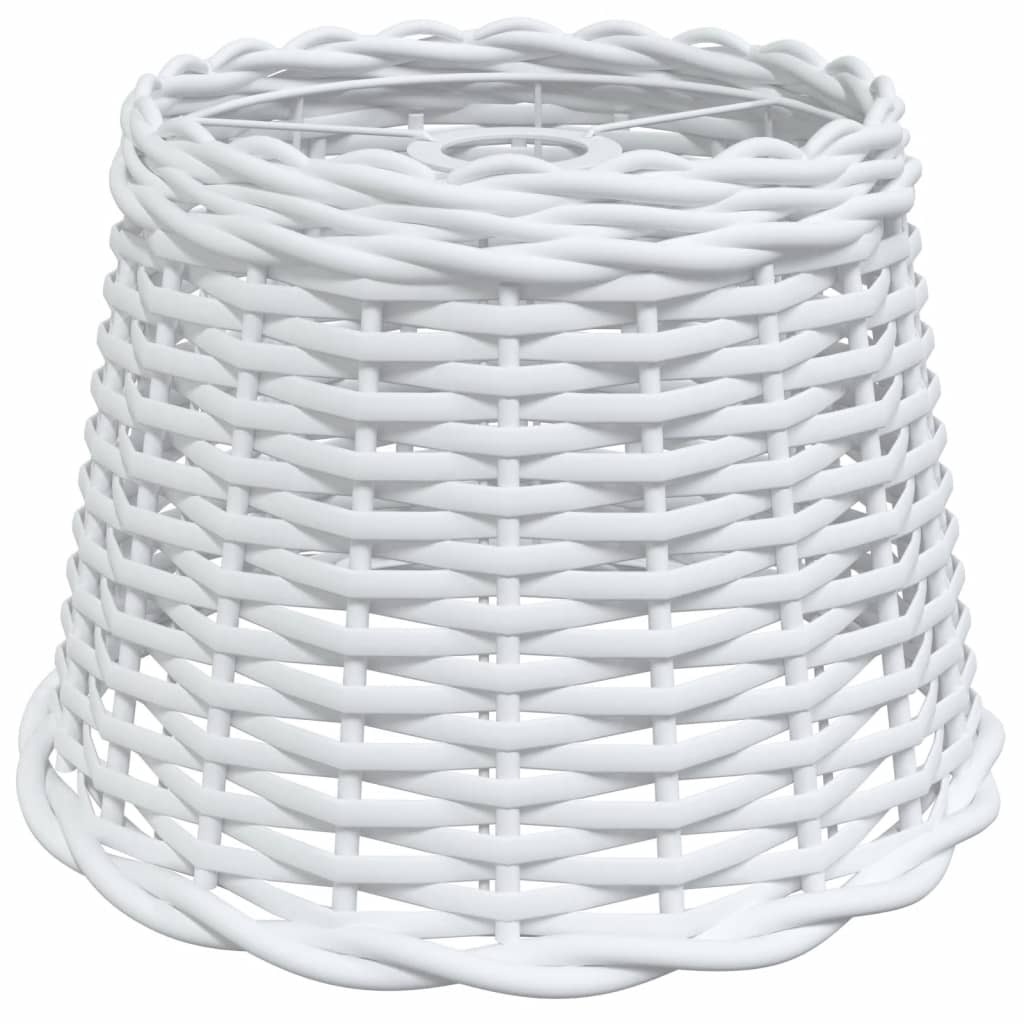 Paralume da Soffitto Bianco 40x26 cm in Vimini