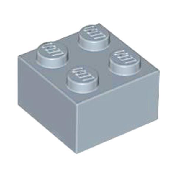 Lego® 2x2 kocky 3003 - 1 kus pieskovo modrá