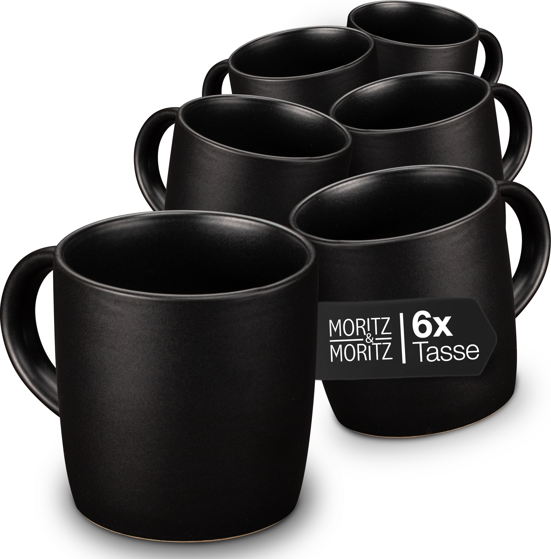 Moritz & Moritz BASIC 6x Schüssel Set 500ml Weiß Schüsseln Moritz & Moritz BASIC 6x Schüssel Set 500ml Weiß Schüsseln