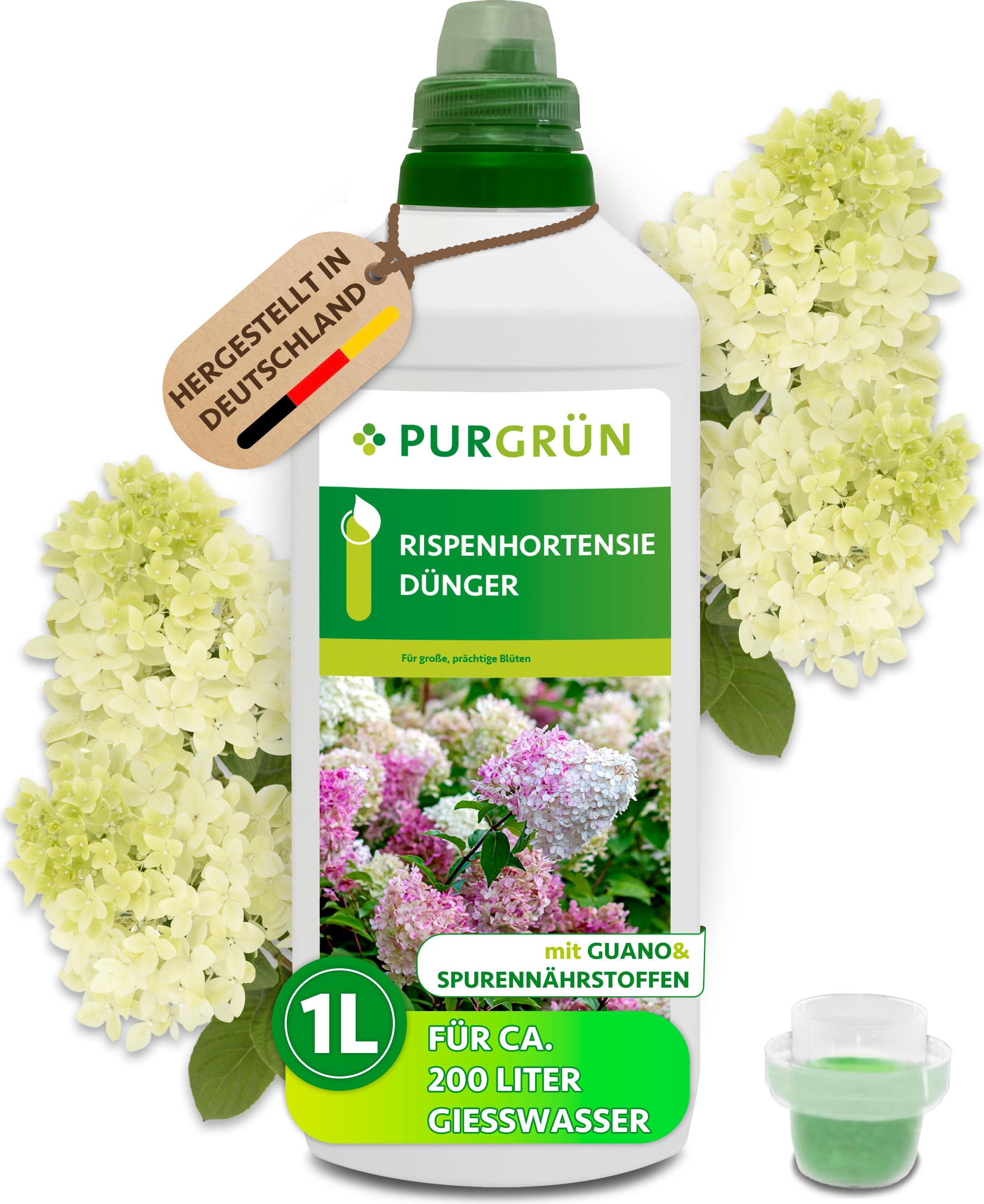 Purgrün Rispenhortensie-Dünger 1 Liter, 80525-51