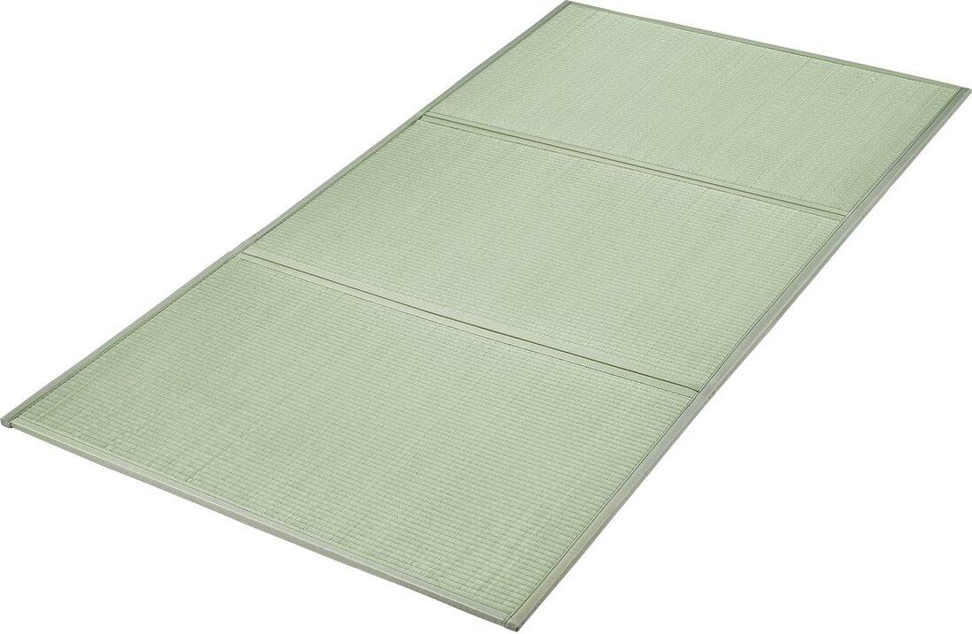 Zerbaco Japanische Tatami-Matte Faltbar Tatami Bodenmatte 2108x990mm Binsengras
