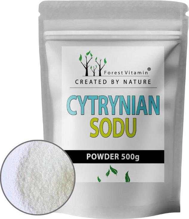 Natriumcitrat Pulver 500g - E331 - Säureregulator Lebensmittel – Forest Vitamin