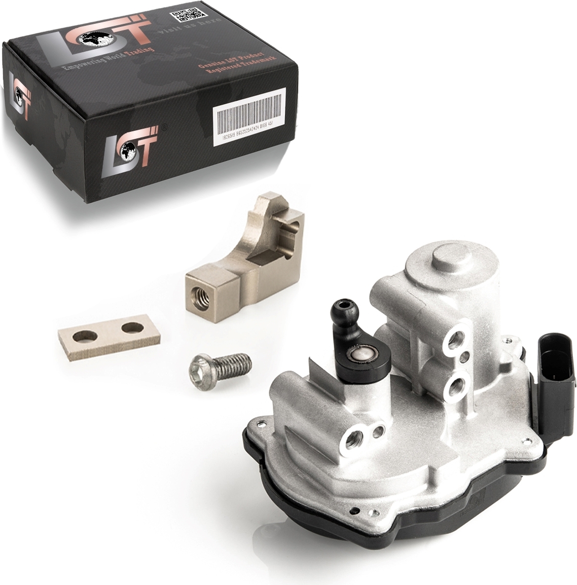 LST Stellmotor Drallklappen Luftklappensteller für Audi für Skoda für VW 2.0 TDI LP-0453 + CLS-00188