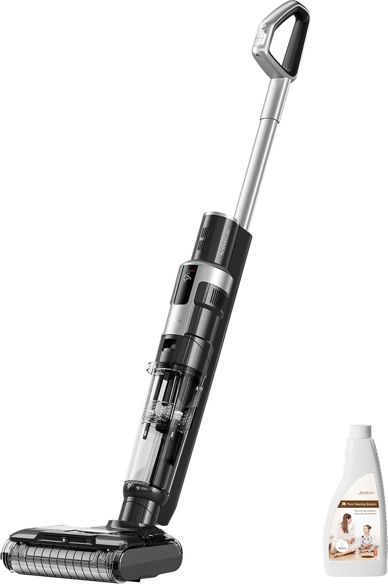 JIMMY H9 Flex, Tyčový vysávač, Bezvreckové, Modrá, Šedá, Červená, Strieborná, 0,6 L, Kov, Suchý