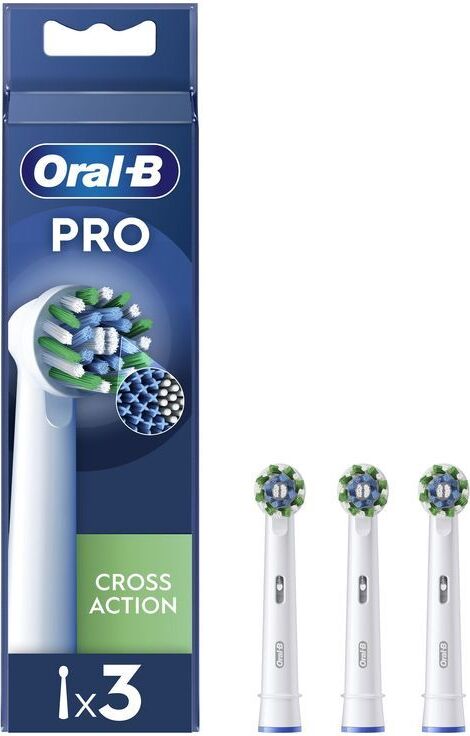 Oral-B Pro Cross Action 3 ks Bianco