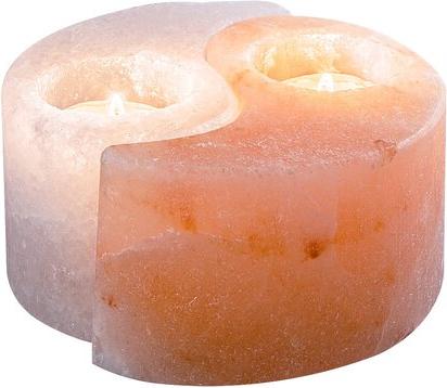 Rabalux 76035 Tischlampen Soluna orange/ weiß Steinsalz