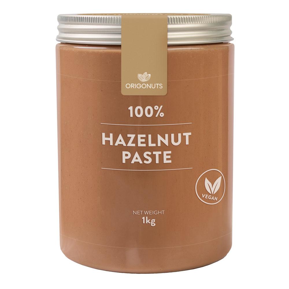 ORIGONUTS, Haselnusspaste 100%, Haselnuss Creme, Haselnussmus, Eispaste, 1kg AM106