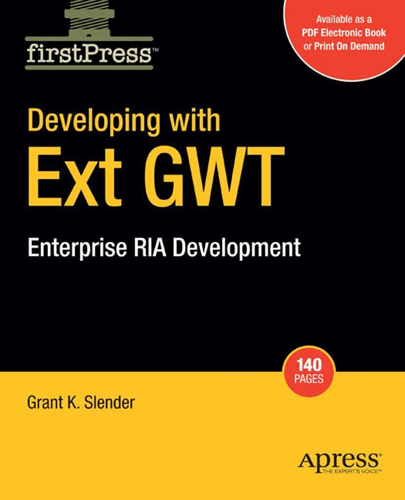 SPRINGER NATURE Entwicklung mit Ext Gwt