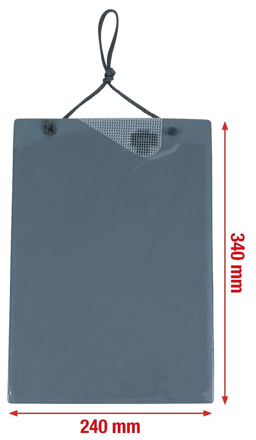 KS Tools Werkstatt-Auftragstasche DIN A4, grau 500.8099
