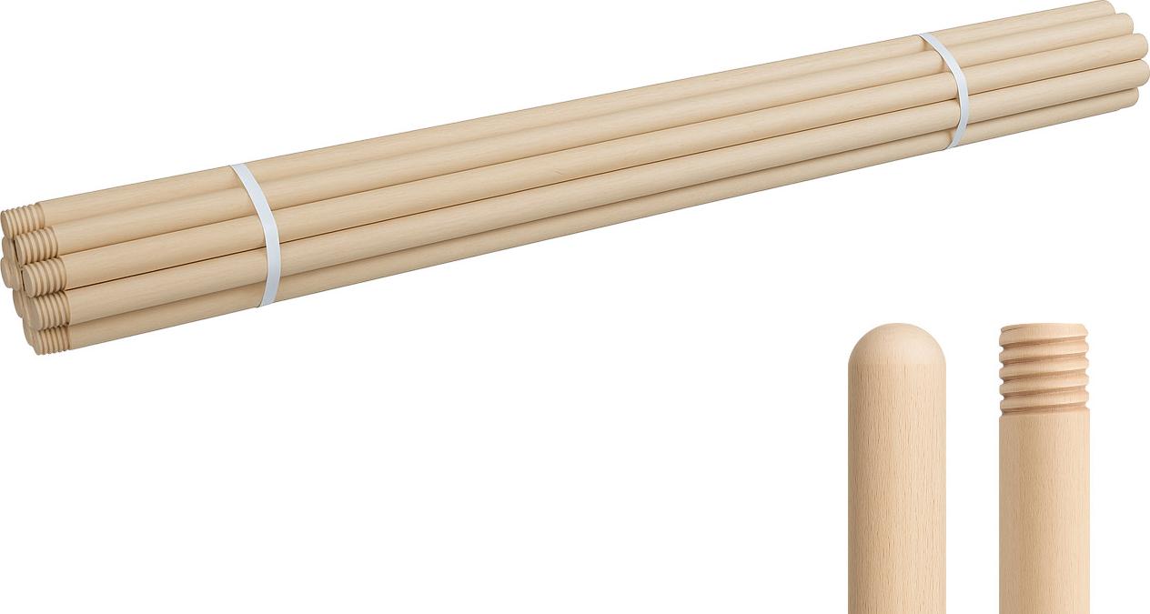 PEEWIT STIL STIEL Moppstiel mit Gewinde 22 mm 150 cm 25 Stück