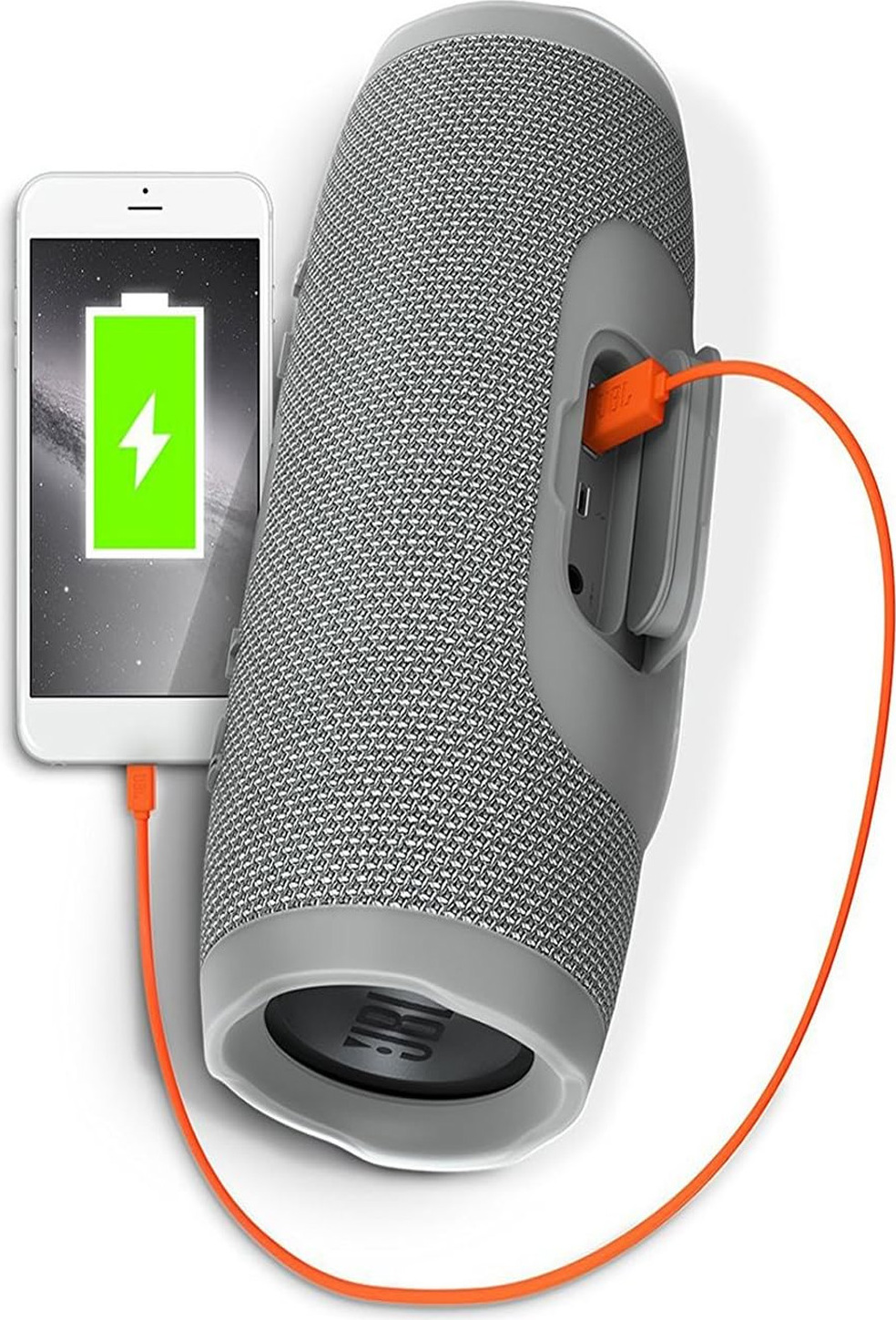JBL Charge 3 Bluetooth Speaker Grey, Stav:Nové v