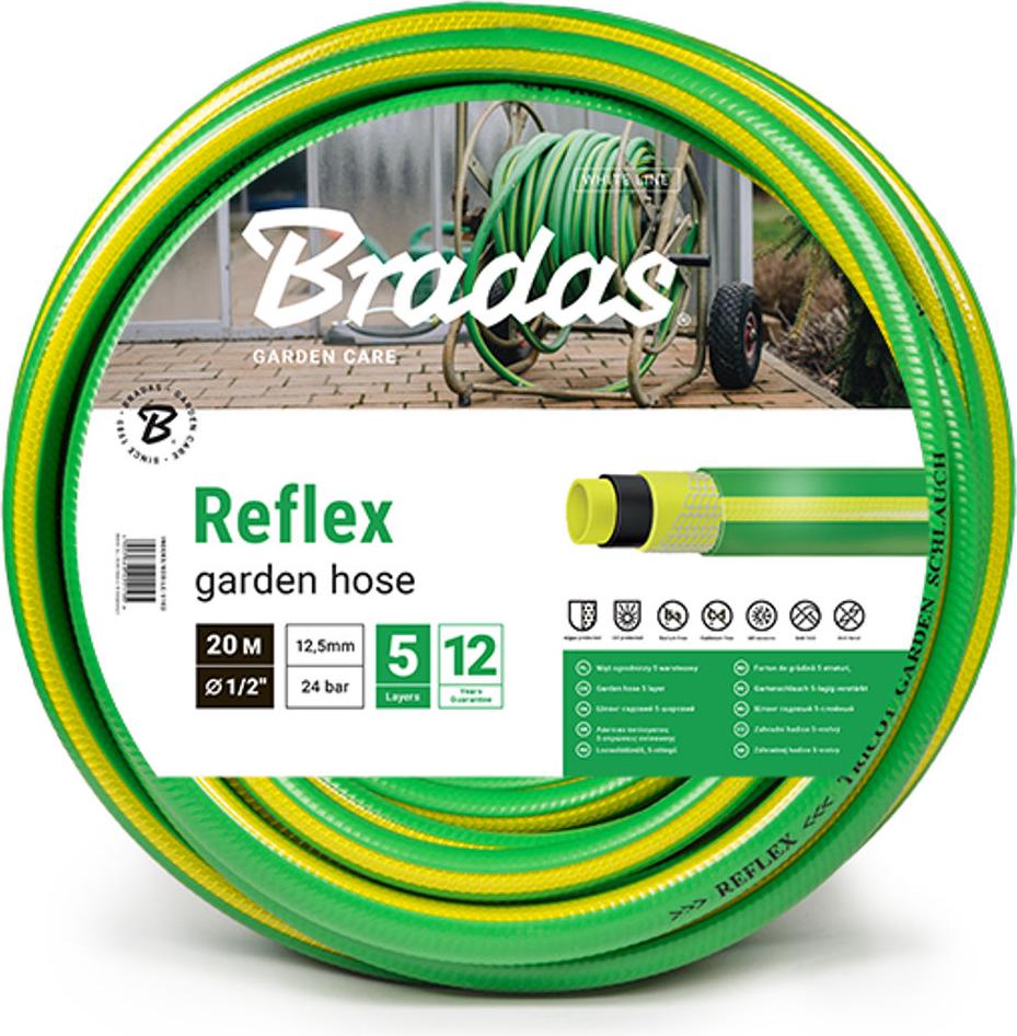 Bradas Gartenschlauch 1/2" REFLEX verdrehungsfest 20m 81-613-XXL