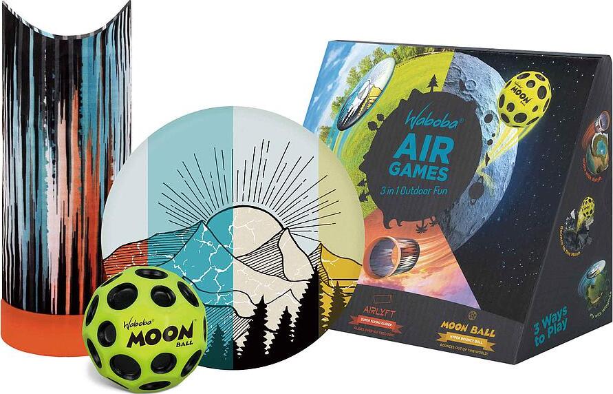Waboba Air Games Set - Outdoor Spielzeug Frisbee und Springball 570C01
