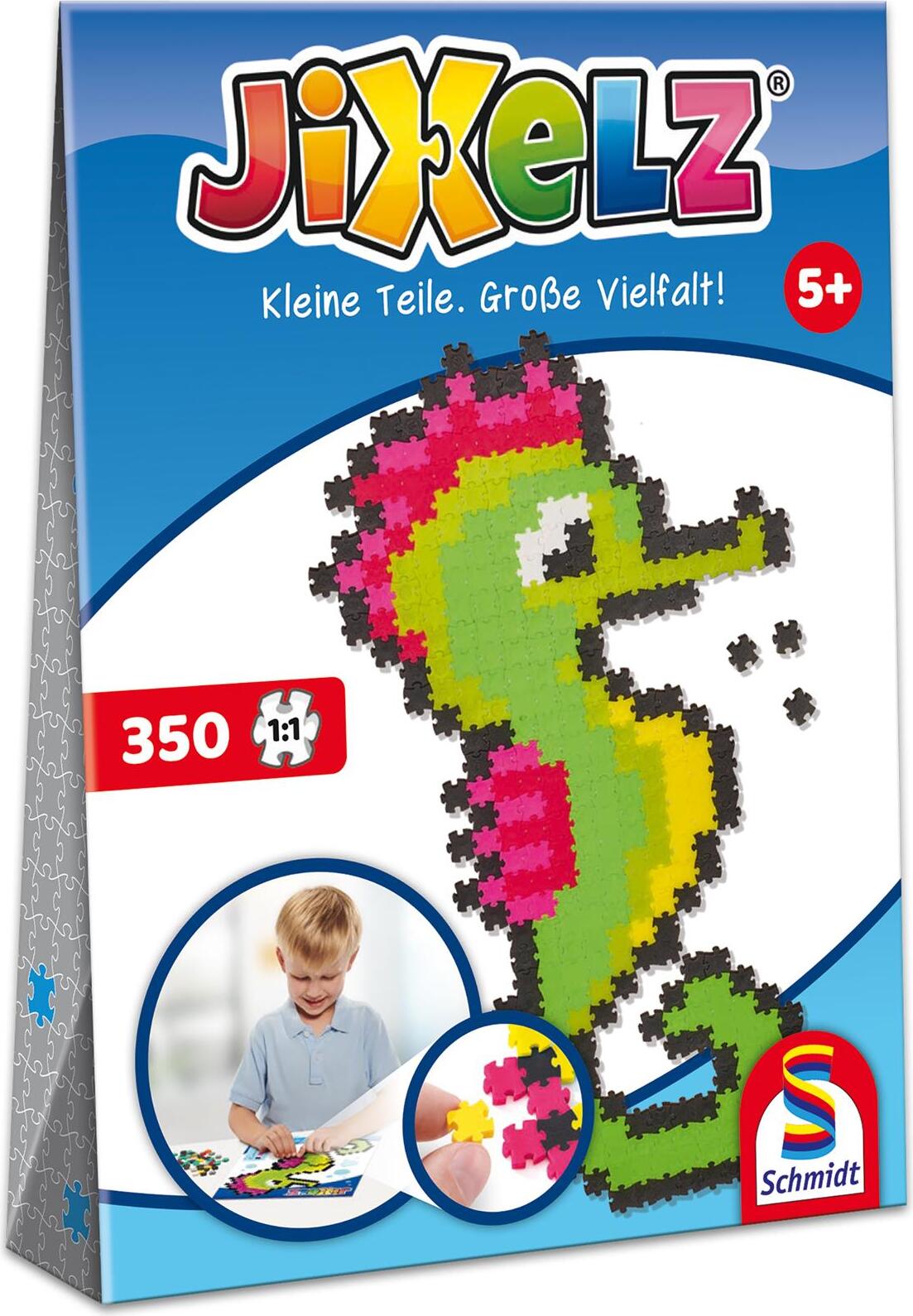 Schmidt Spiele SCHMIDT Jixelz Seepferdchen 350 Stück 46109