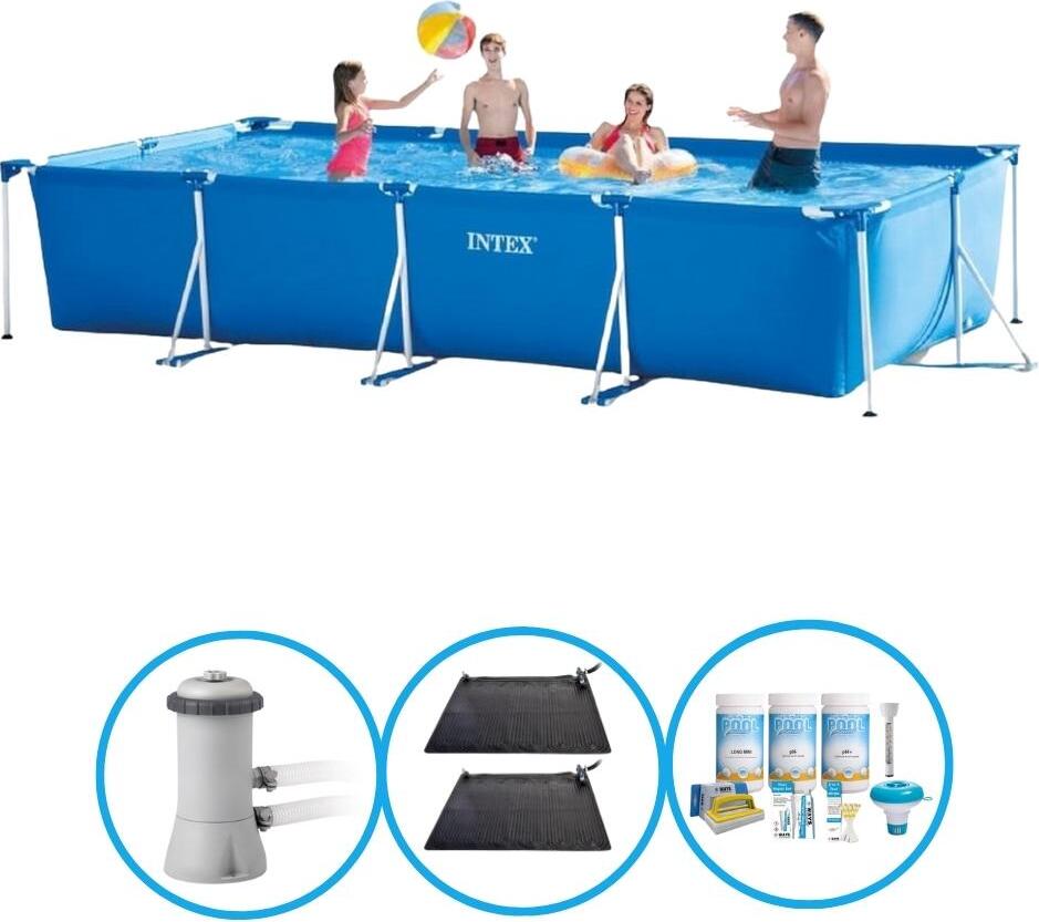 Obdĺžnikový rám bazéna Intex 450x220x84 cm - Ponuka bazénov