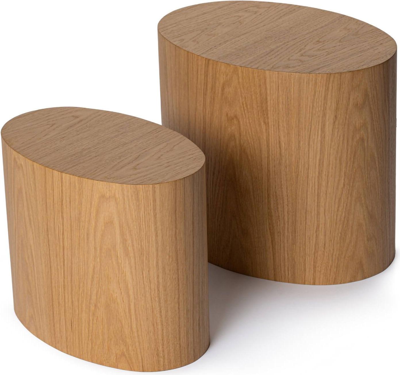 Dmora Couchtisch Turbigo 34x40x49h cm Braun