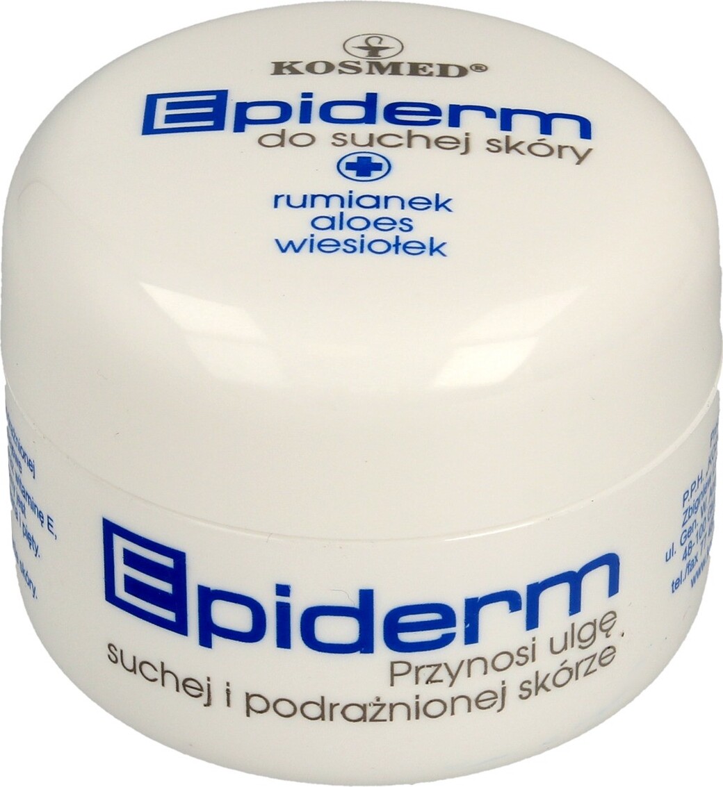 Kosmed Epiderm Dry Skin Cream 50 Ml - Long-Term Validity 3,99