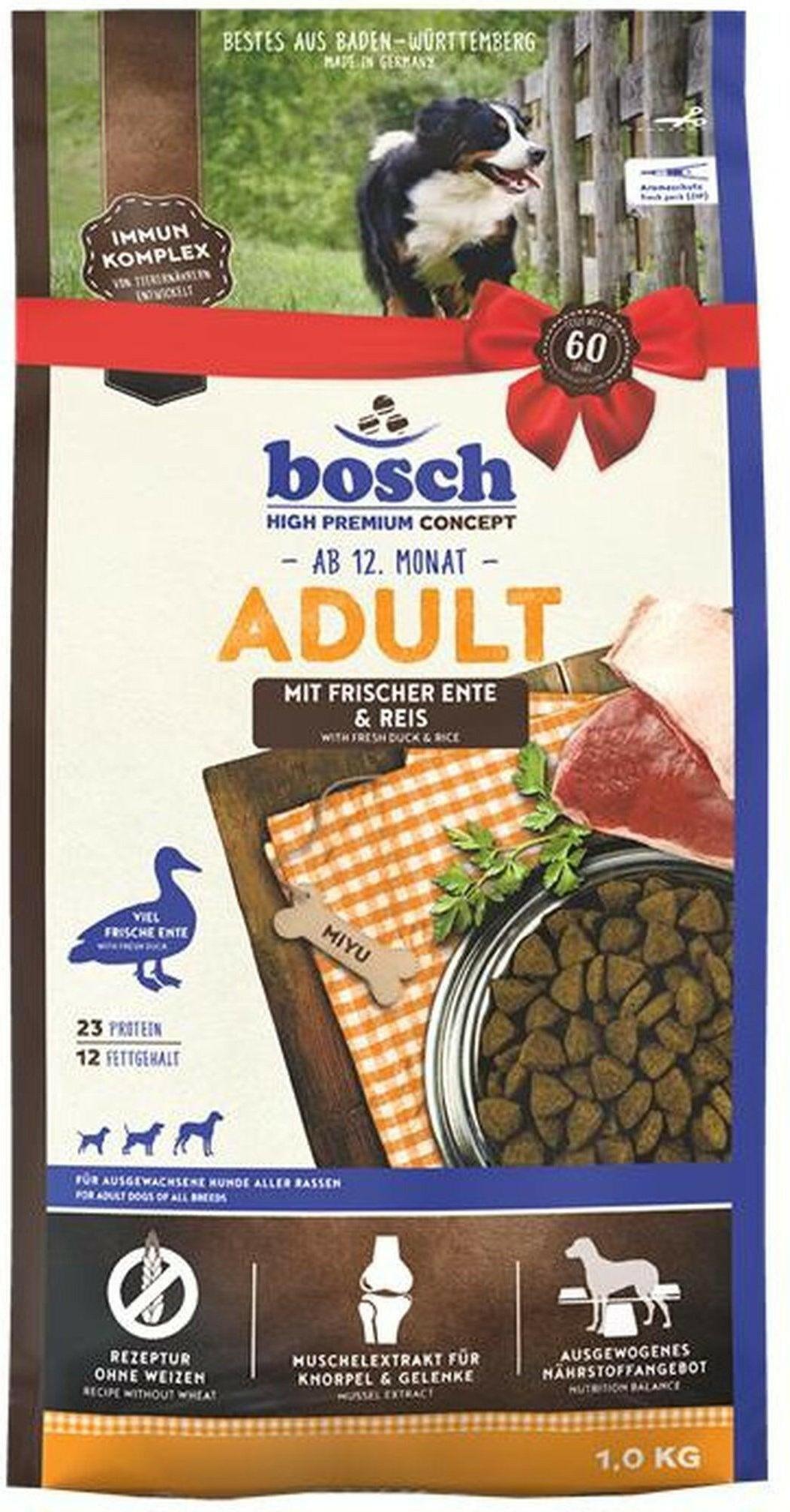bosch Tiernahrung GmbH & Co. KG Bosch Adult Ente & Reis - 1 kg 68555