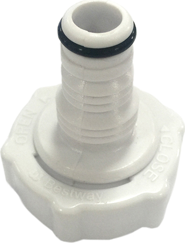 Bestway® Ersatzteil Schlauchadapter (weiß) für Fast Set™ und Steel Pro™ UV Careful™ Pools P6A1419