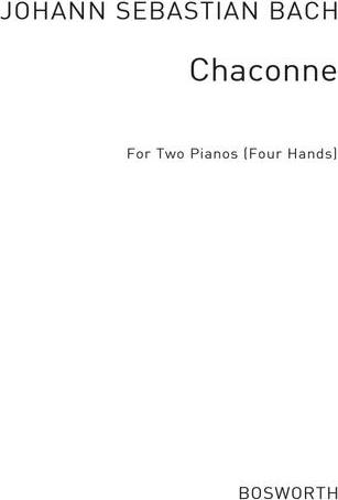 Bosworth Musikverlag Chaconne d minorfor 2 pianos 4 hands