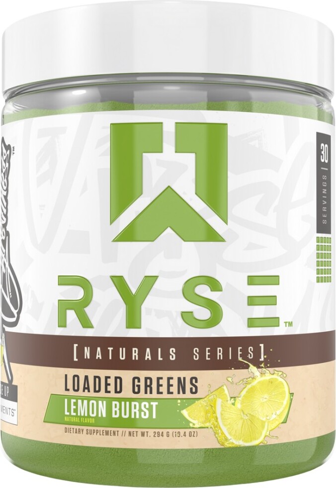 Ryse Supplements Ryse Loaded Greens Nhrstoffreiche Superfood-Mischung