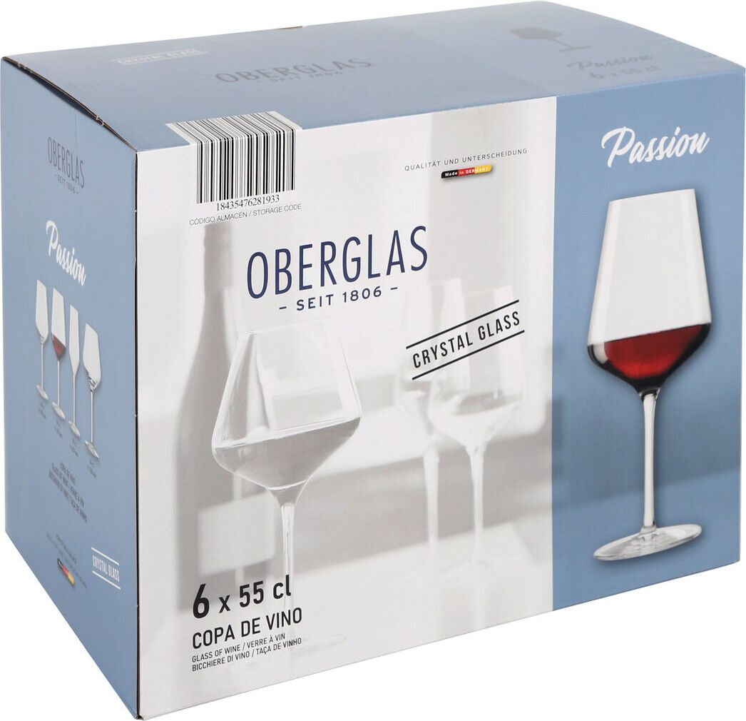 Weinglas-Set Inde Passion 550 ml 6 Stücke