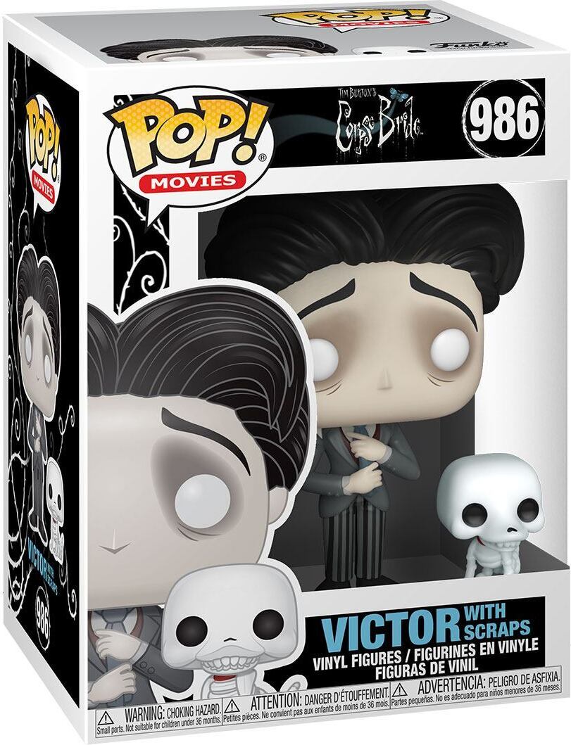 Corpse Bride - Victor with Scraps 986 - Funko Pop! - Vinyl Figur FK49045