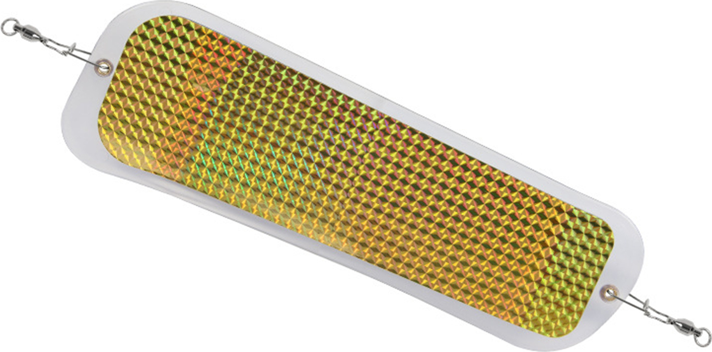 Bremen Angelspot Reflektierender Blinker zum Schleppangeln, Lachsforellenangeln, Unterwasser-Tiefseeangeln, Plastikköder für Süßwasser, Meerwasser 4403511