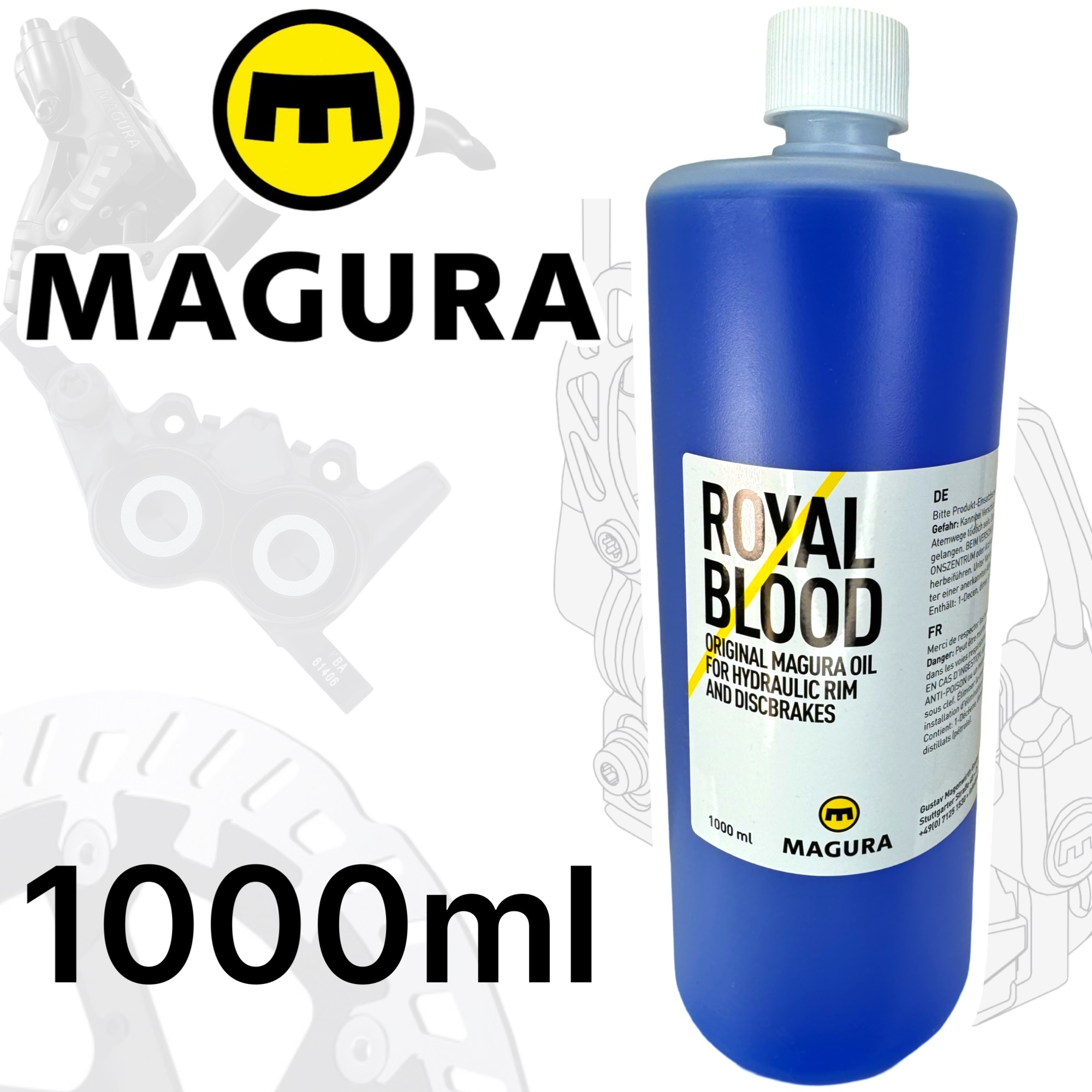 Magura Royal Blood für Hydraulische Scheibenbremsen & Felgenbremsen Mineralöl 1000ml