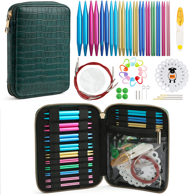 INF Rundstricknadel-Set CK169 - Grün 325202